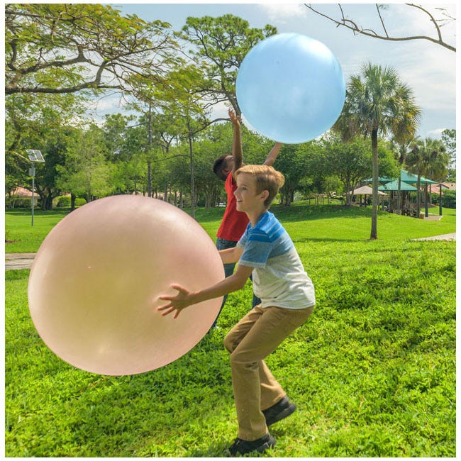 SUPER WUBBLE BUBBLE BALL RED SINGLE PACK