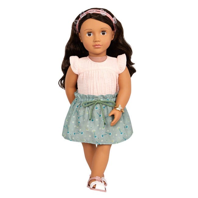 OUR GENERATION BUTTERFLY THEMED FASHION OUTFIT