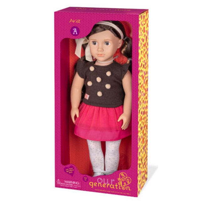 OUR GENERATION AVIA 18-INCH FASHION DOLL