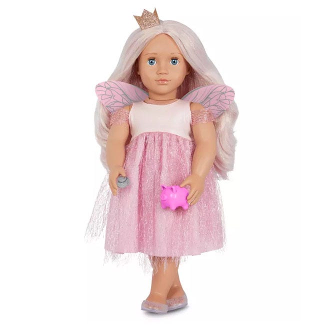 OUR GENERATION TWINKLE ACTIVITY TOOTH FAIRY DOLL