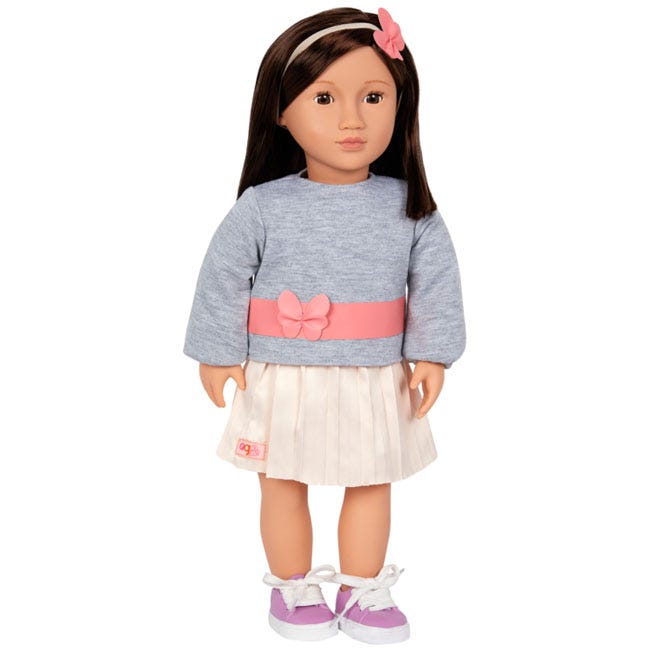 OUR GENERATION MEI WITH PLEATED SKIRT DOLL