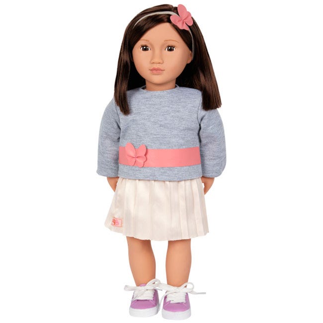 OUR GENERATION MEI WITH PLEATED SKIRT DOLL