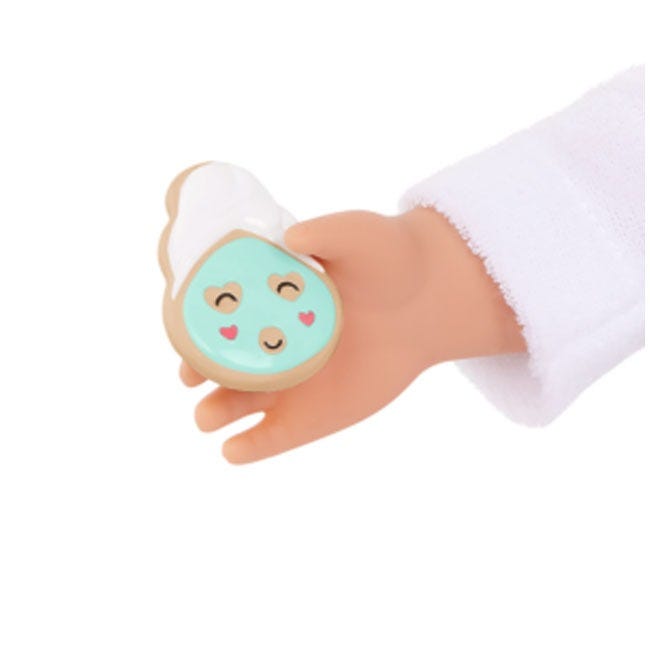 OUR GENERATION SERAFINA POSABLE SPA DAY & STORYBOOK SET DOLL
