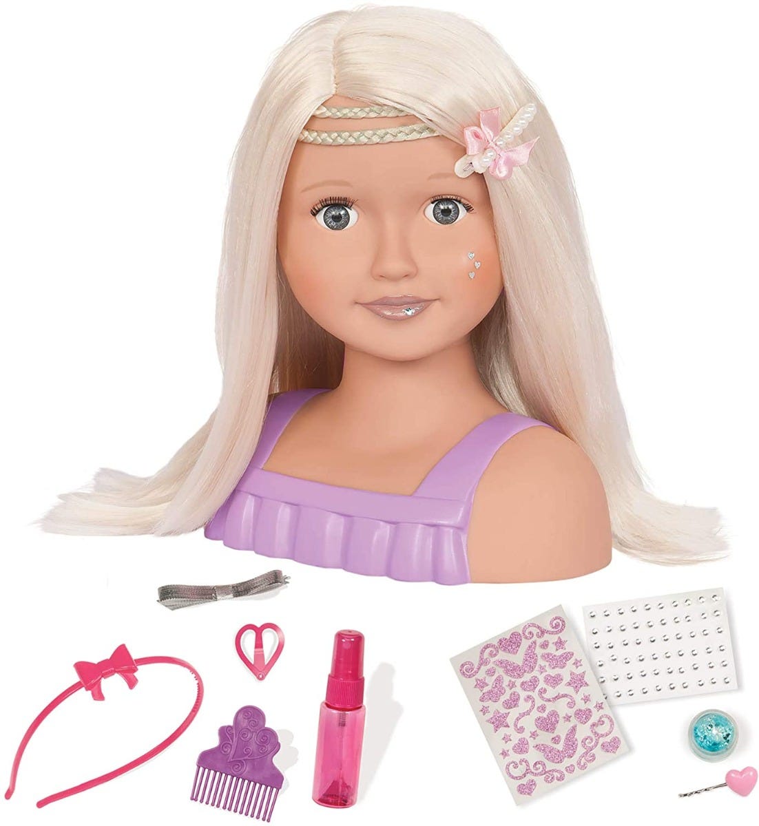 OUR GENERATION TRISTA BUST STYLING HEAD DOLL