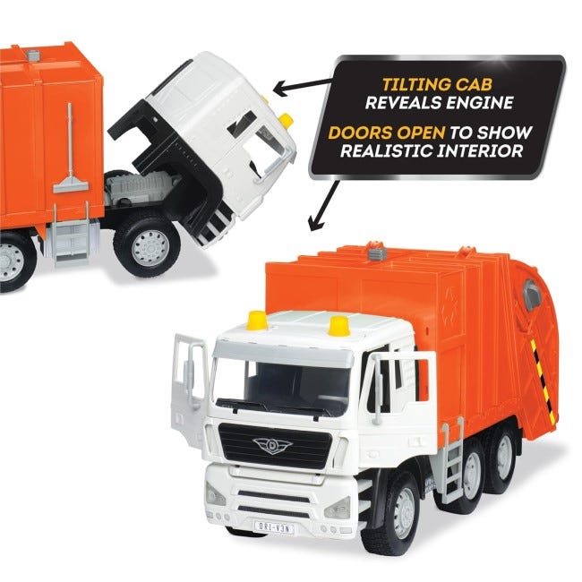 DRIVEN RECYCLING TRUCK – ORANGE