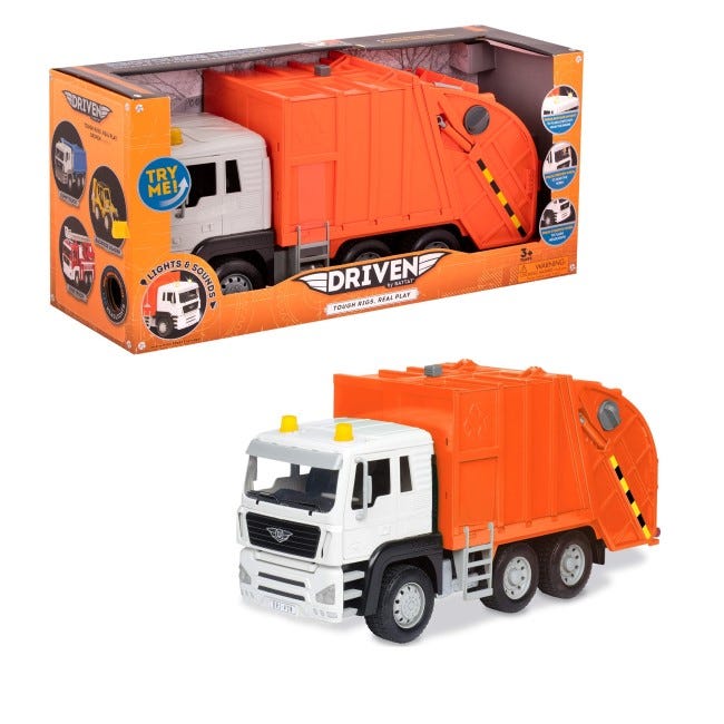 DRIVEN RECYCLING TRUCK – ORANGE