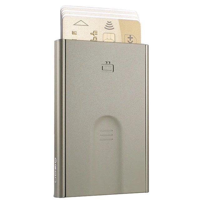 OGON SLIDER SMART WALLET MATT PAINT CACTUS GREEN