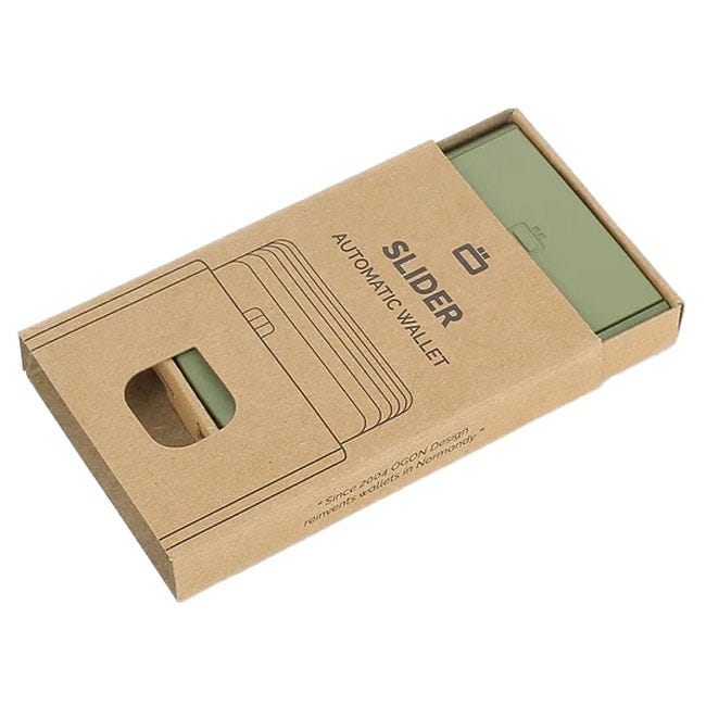 OGON SLIDER SMART WALLET MATT PAINT CACTUS GREEN
