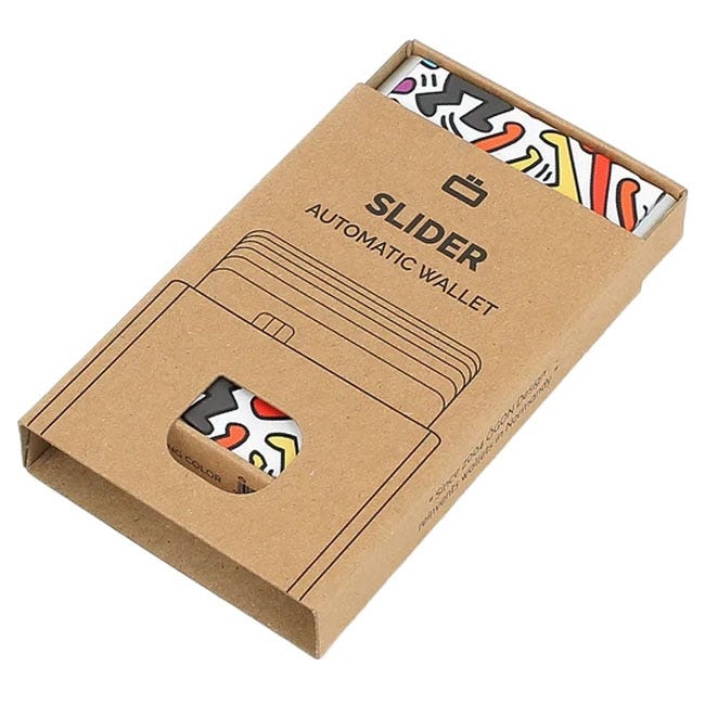 OGON SLIDER SMART WALLET KEITH HARING COLOR