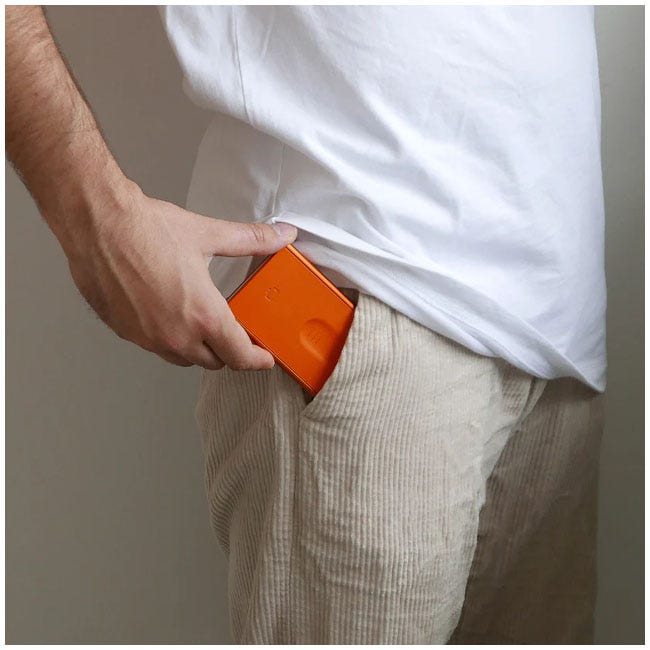 OGON SLIDER SMART WALLET ORANGE