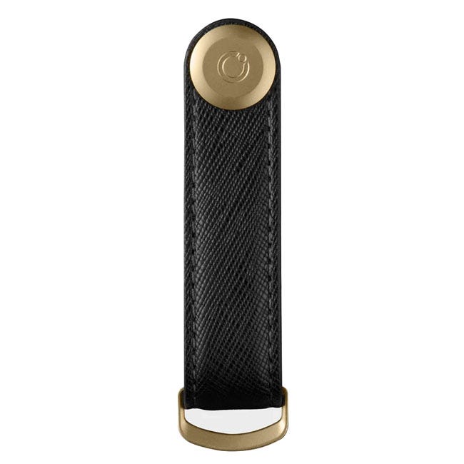 ORBITKEY ORGANISER SAFFIANO LIQUORICE BLACK