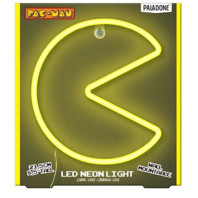 PALADONE PAC MAN WALL MOUNTABLE LED NEON LIGHT