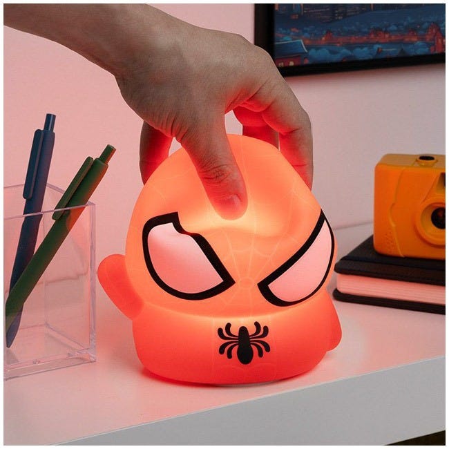 PALADONE SPIDERMAN SILICONE LIGHT RECHARGEABLE BATTERY VER.