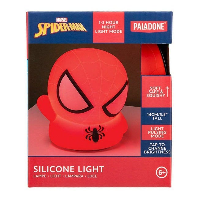 PALADONE SPIDERMAN SILICONE LIGHT RECHARGEABLE BATTERY VER.