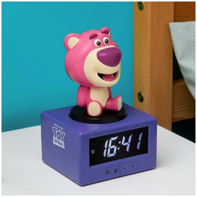 PALADONE LOTSO ICON ALARM CLOCK