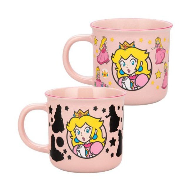 PALADONE PRINCESS PEACH HEAT CHANGE MUG