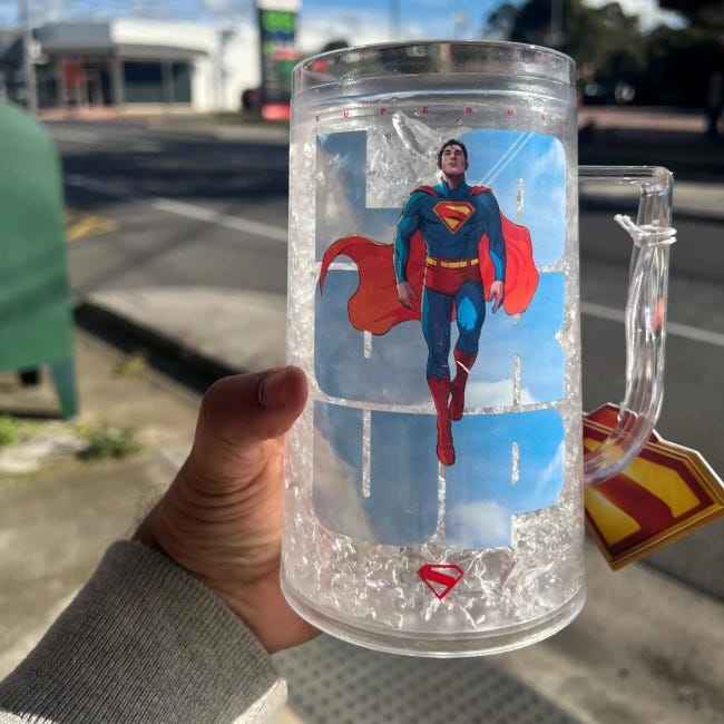PALADONE SUPERMAN FREEZABLE TANKARD