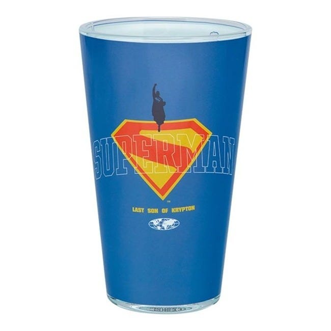 PALADONE SUPERMAN GLASS