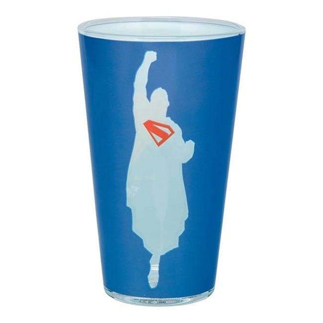 PALADONE SUPERMAN GLASS