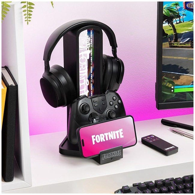 PALADONE FORTNITE DESK HEADPHONE STAND WITH LIGHT