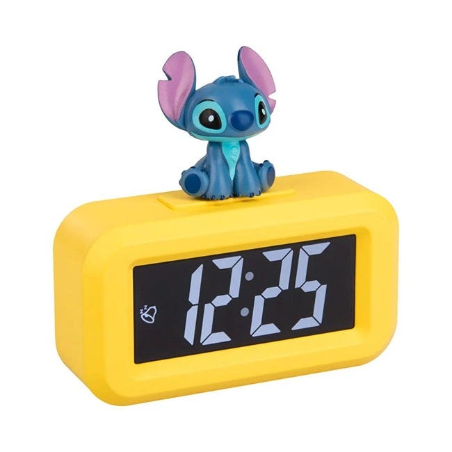 PALADONE STITCH MINI CHARACTER ALARM CLOCK