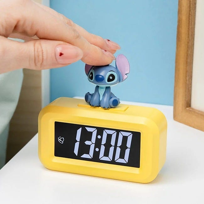 PALADONE STITCH MINI CHARACTER ALARM CLOCK
