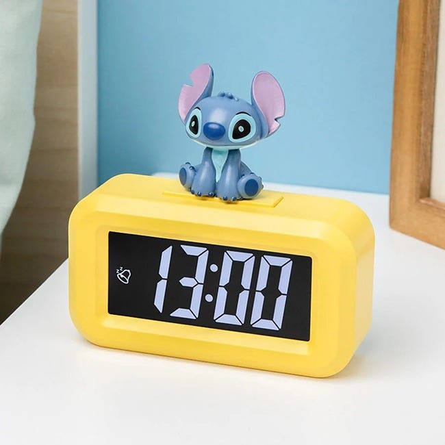 PALADONE STITCH MINI CHARACTER ALARM CLOCK