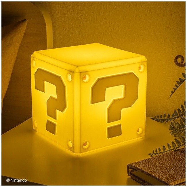PALADONE QUESTION BLOCK SQUISHYGLO LIGHT RECHARGEABLE