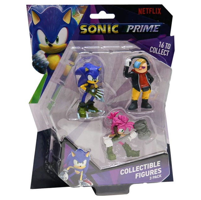 SONIC PRIME FIGURE 3 PACK