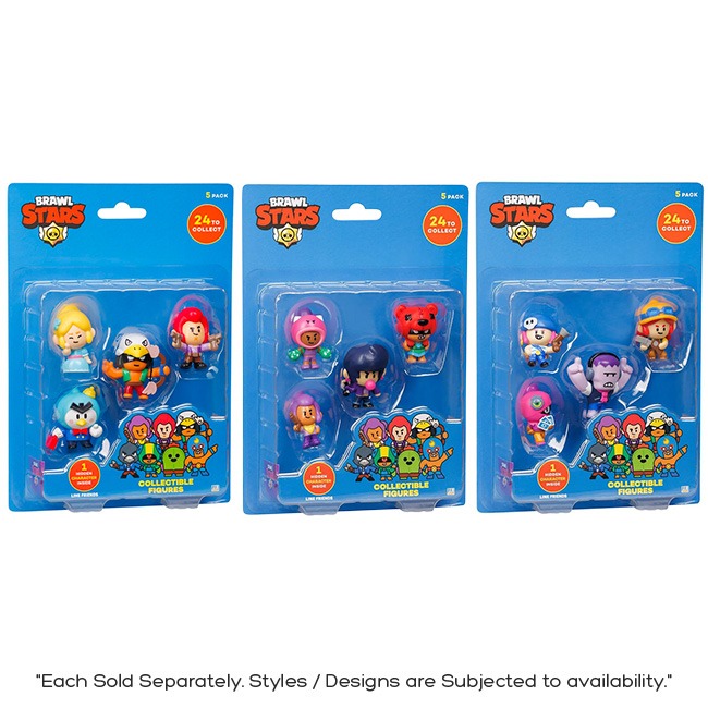 BRAWL STARS FIGURE BLISTER 5-PACK