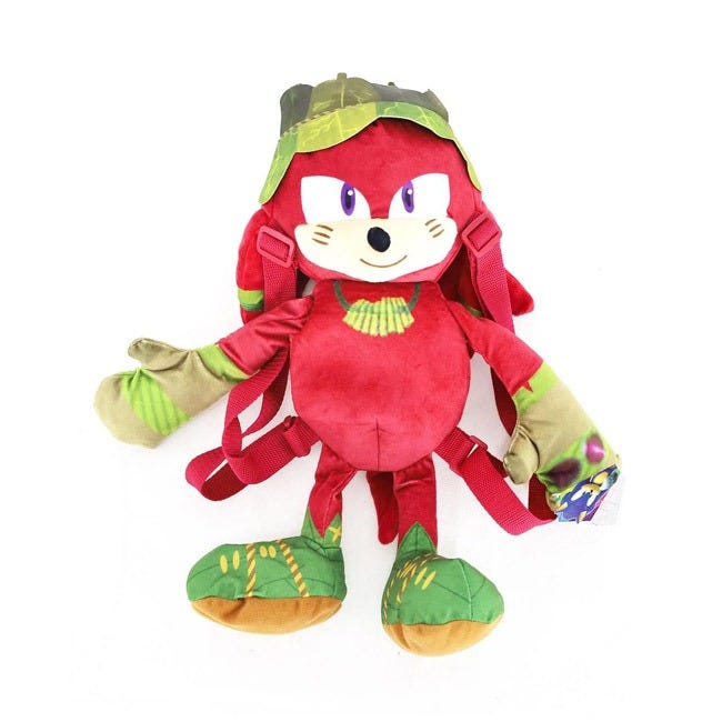 SONIC PLUSH BACKPACK 12INCH ASSORTED