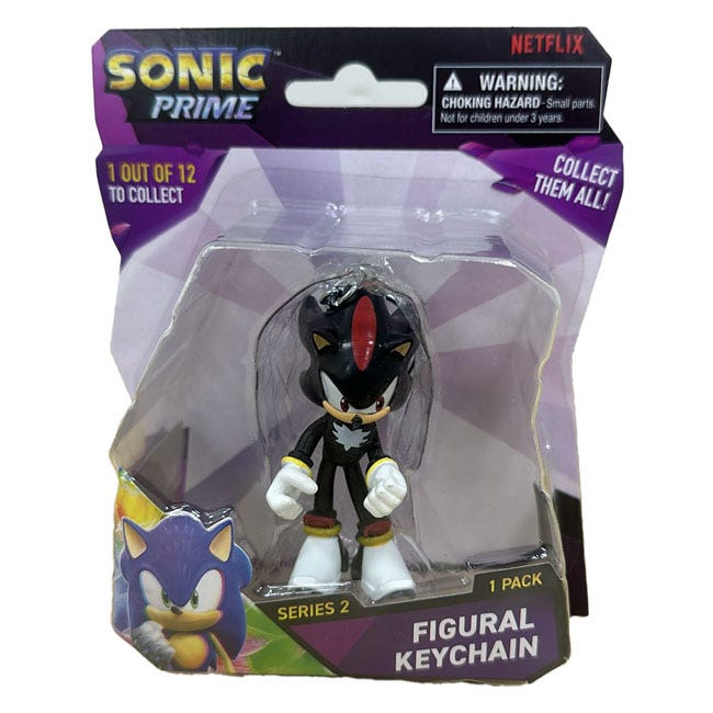 SONIC PRIME FIGURE KEY CHAIN BLISTER PACK ASSORTED