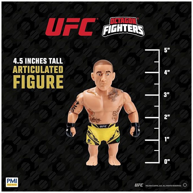 UFC 4.5-INCH ARTICULATED ACTION FIGURE ALEX PEREIRA