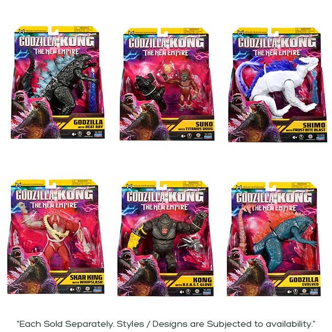 GODZILLA X KONG THE NEW EMPIRE 6-INCH BASIC FIGURE