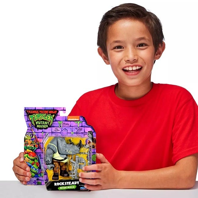 TMNT MUTANT MAYHEM ROCKSTEADY MUTANT MUSCLE