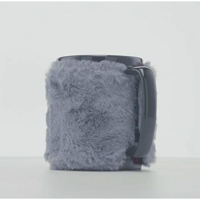 PYRAMID MICKEY MOUSE SMILE FUZZY MUG