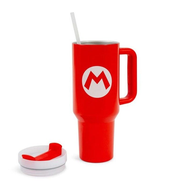 PYRAMID SUPER MARIO (MARIO ICON) 40OZ QUART CUP