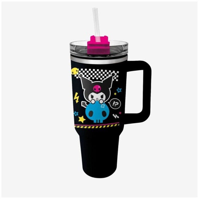PYRAMID KUROMI  PUNK SKULL  40OZ QUART CUP
