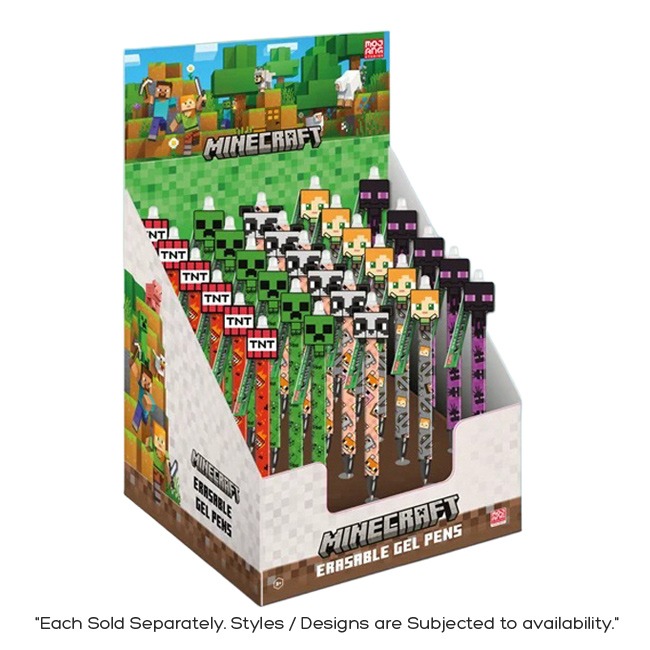 PYRAMID MINECRAFT ERASABLE GEL PEN