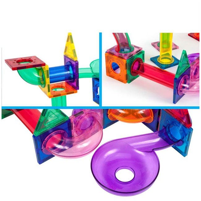 PICASSO MAGNETIC MARBLE RUN 100PCS