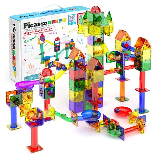 PICASSO MAGNETIC MARBLE RUN 71PCS