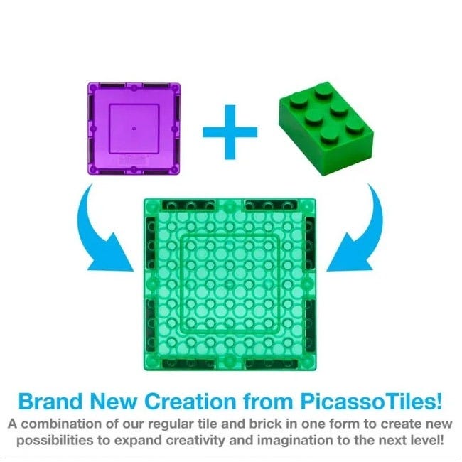 PICASSO MAGNETIC 3D BRICKS AND TILES SET 333PCS