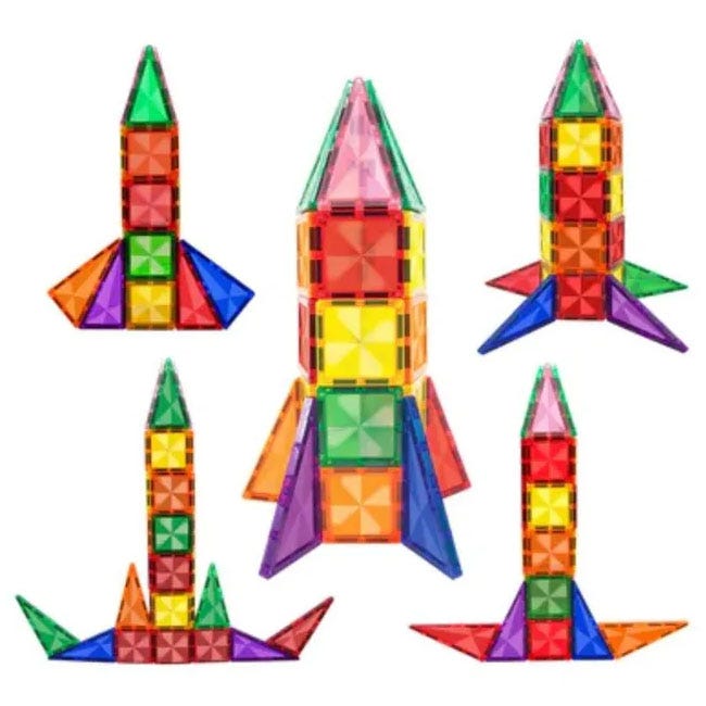 PICASSO MAGNETIC MINI DIAMOND ROCKET 30PCS