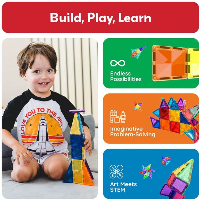 PICASSO MAGNETIC MINI DIAMOND BUILDING 40PCS