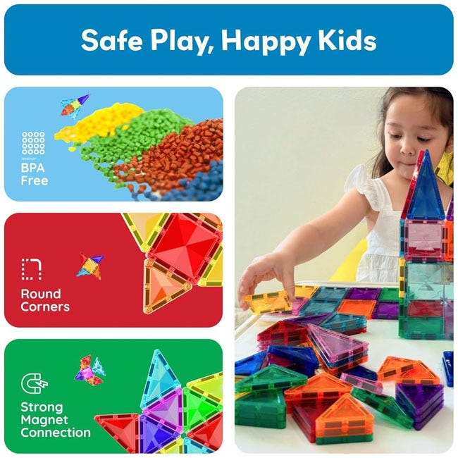 PICASSO MAGNETIC MINI DIAMOND BUILDING 40PCS