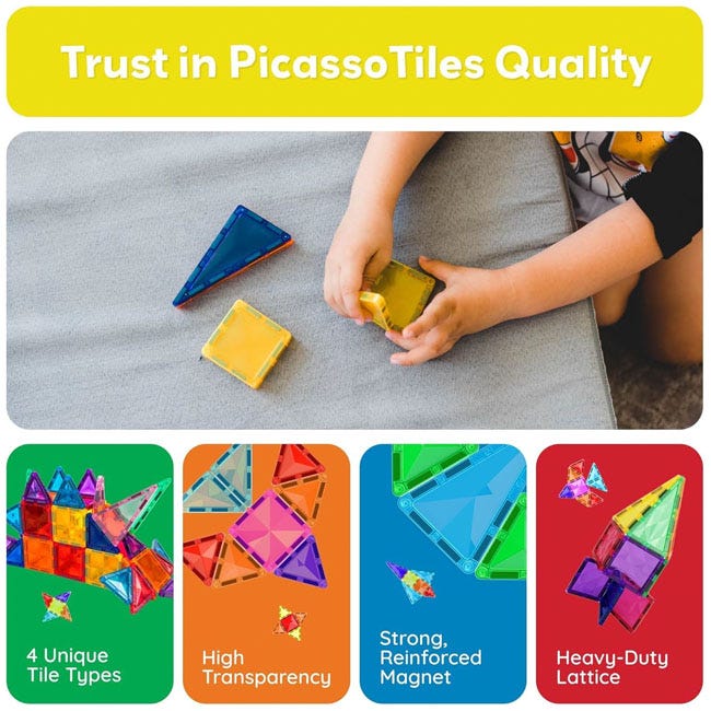 PICASSO MAGNETIC MINI DIAMOND BUILDING 40PCS