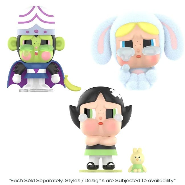 POP MART CRYBABY POWERPUFF GIRLS SERIES BLIND BOX