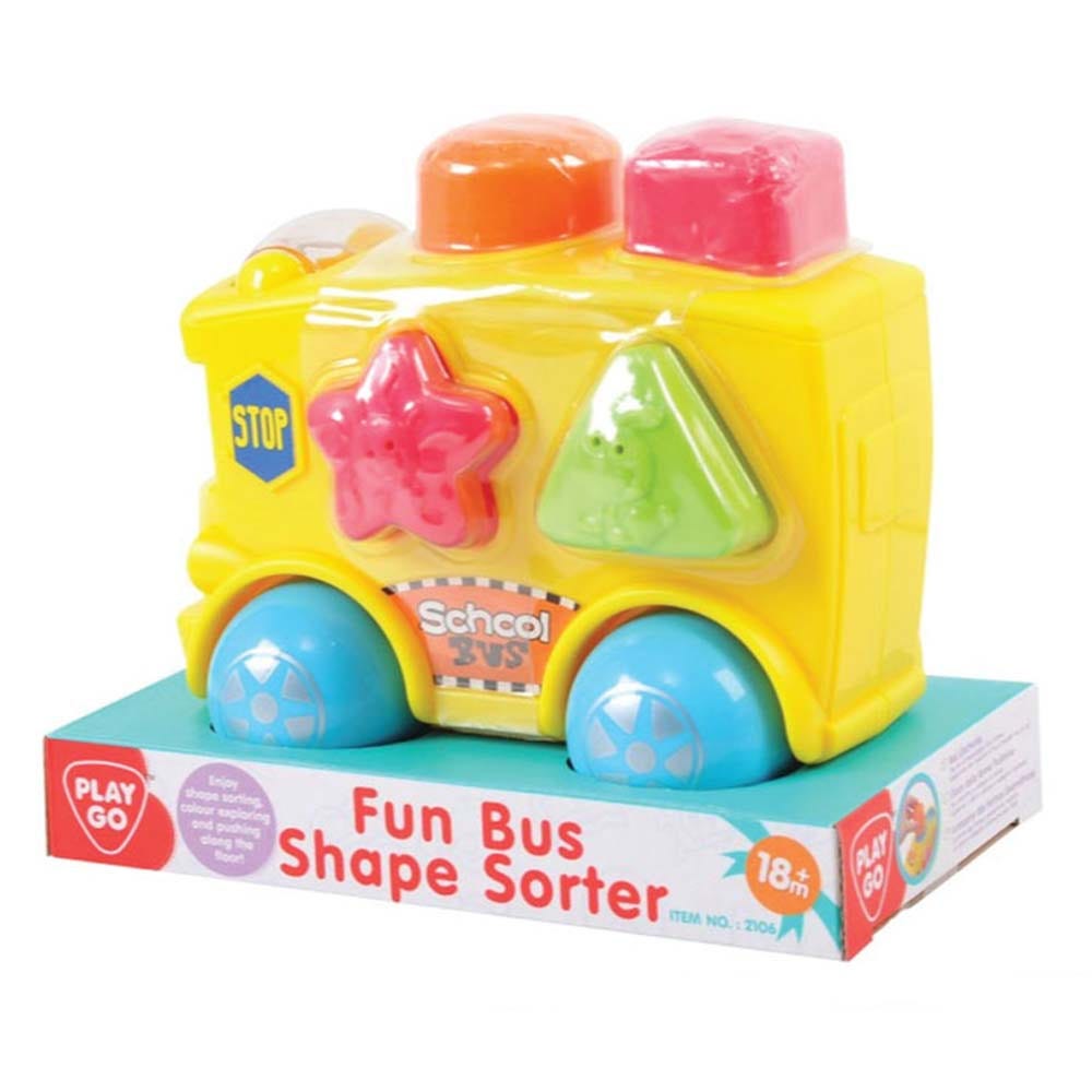 PLAY GO FUN BUS SHAPE SORTER
