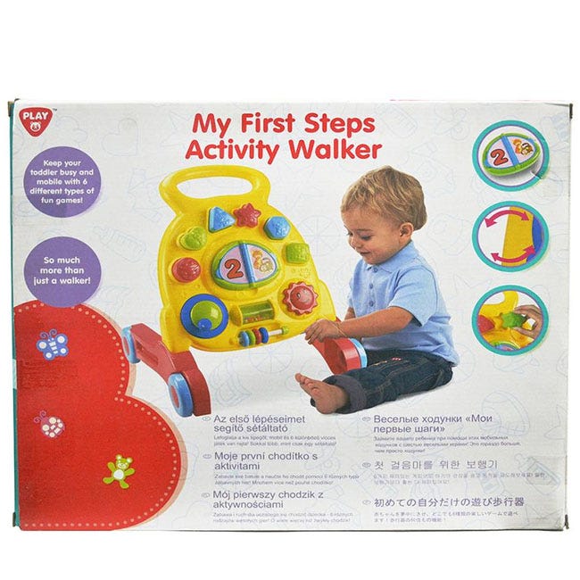 PLAY GO MY FIRST STEP ACTIVITY WALKER