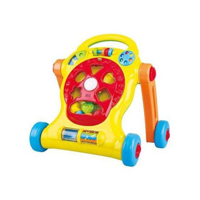 PLAY GO TINY STEPS WALKER WITH SHAPE SORTER ACTIVITIES